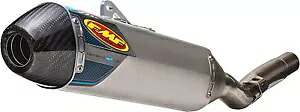 FMF ファクトリー 4.1 RCT アルミニウム カーボンチップ スリップオン ステンレスミッドパイプ付き (042291) FMF Factory 4.1 RCT Aluminum Carbon Tip Slip-On w/Stainless Mid Pipe (042291) 【並行輸入品】