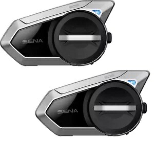 SENA 50S Bluetooth 通信システム メッシュ インターコム デュアル パック付き SENA 50S Bluetooth Communication System with Mesh Intercom Dual Pack 【並行輸入品】
