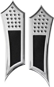 Accutronix 拡張ドリルド インスティゲーター クローム フロント フロアボード (FBF01-DIC) Accutronix Extended Drilled Instigator Chrome Front Floorboards (FBF01-DIC) 【並行輸入品】 90,145円