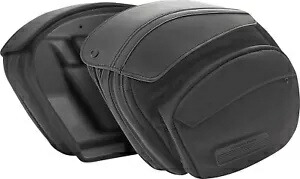 Saddlemen DXT ブラック オートバイ サドルバッグ 1999-2017 ハーレー ダイナ用 (EX000968D) Saddlemen DXT Black Motorcycle Saddlebags for 1999-2017 Harley Dyna (EX000968D) 【並行輸入品】|カスタムパーツ WORLD倉庫