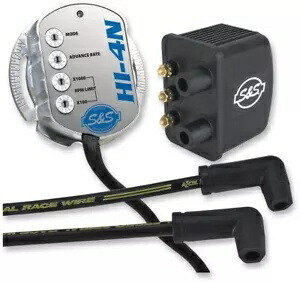 S&S HI-4N ビッグ ツイン パフォーマンス イグニッション キット (550-0502) S&S HI-4N Big Twin Performance Ignition Kit (550-0502) 【並行輸入品】