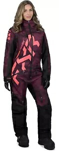 FXR CX Lite ウィメンズ スノー モノスーツ メルロー ヘイズ FXR CX Lite Womens Snow Monosuit Merlot Haze 【並行輸入品】