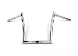 Paul Yaffe 1.25 インチ バガー モンキー 14 インチ ライズ クローム ハンドルバー (MBB125-14 C) Paul Yaffe 1.25\