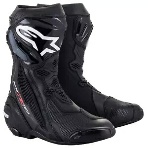 アルパインスターズ スーパーテック R メンズ オートバイ ブーツ ブラック Alpinestars Supertech R Mens Motorcycle Boots Black 【並行輸入品】|カスタムパーツ WORLD倉庫
