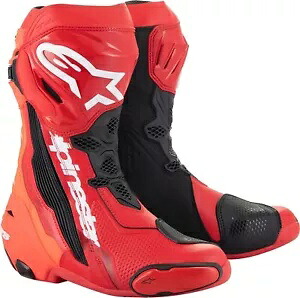 アルパインスターズ スーパーテック R メンズ オートバイ ブーツ レッド Alpinestars Supertech R Mens Motorcycle Boots Red 【並行輸入品】|カスタムパーツ WORLD倉庫