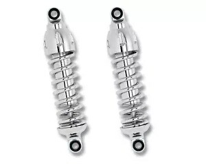 Progressive 430 シリーズ オートバイ高耐久クローム 12 インチ リアショック (430-4069C) Progressive 430 Series Motorcycle Heavy Duty Chrome 12\
