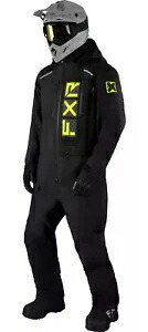 FXRリクルートF.A.S.T.断熱メンズスノーモノスーツ ブラック/ハイビズ FXR Recruit F.A.S.T. Insulated Mens Snow Monosuit Black/Hi-Vis 【並行輸入品】 104,060円