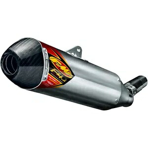 FMF ファクトリー 4.1 アルミ RCT スリップオン マフラー カーボンチップ付き (045558) FMF Factory 4.1 Aluminum RCT Slip-On Muffler w/Carbon Tip (045558) 【並行輸入品】