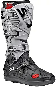 シディ クロスファイア 3 SRS メンズ MX オフロード ブーツ ブラック/アッシュ Sidi Crossfire 3 SRS Mens MX Offroad Boots Black/Ash 【並行輸入品】｜カスタムパーツ WORLD倉庫