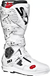 シディ クロスファイア 3 SRS メンズ MX オフロード ブーツ ホワイト Sidi Crossfire 3 SRS Mens MX Offroad Boots White 【並行輸入品】