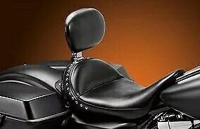 Le Pera モントレー フロントソロシート 背もたれ付き ブラック スムースシート (LK-697BR) Le Pera Monterey Front Solo Seat w/Backrest Black Smooth Seat (LK-697BR) 【並行輸入品】