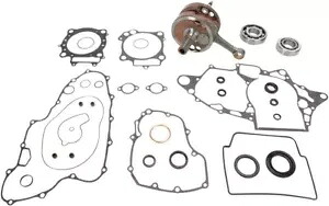 ホットロッド ボトムエンド クランクシャフト、ガスケット、ベアリング、シールキット (CBK0106) Hot Rods Bottom End Crankshaft, Gasket, Bearing & Seal Kit (CBK0106) 【並行輸入品】