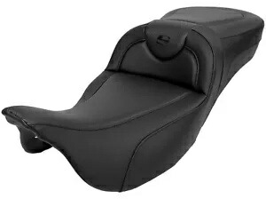 Saddlemen エクステンデッド リーチ ロードソファ カーボン/ブラック シート (A808-07B-186BLK) Saddlemen Extended Reach Roadsofa Carbon/Black Seat (A808-07B-186BLK) 【並行輸入品】