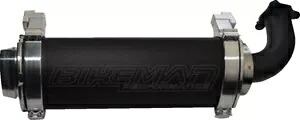 バイクマン ビッグモー ブラック スリップオンマフラー (17-318-SB) Bikeman Big Mo Black Slip-On Muffler (17-318-SB) 【並行輸入品】