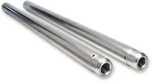 Custom Cycle 49mm 25.875 インチ長ハードクローム フォーク チューブ (710015) Custom Cycle 49mm 25.875" Length Hard Chrome Fork Tubes (710015) 【並行輸入品】|カスタムパーツ WORLD倉庫