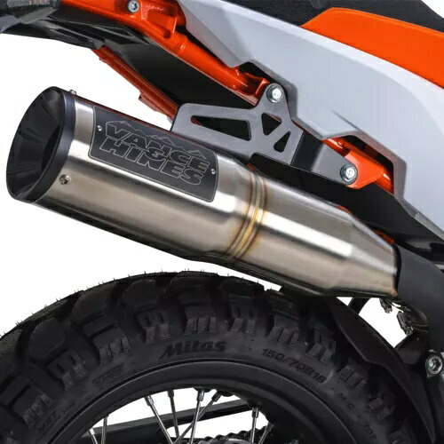 Vance & Hines Adventure Hi-Output 450 ステンレス スリップオン エキゾースト マフラー (17415) Vance & Hines Adventure Hi-Output 450 Stainless Slip-On Exhaust Muffler (17415) 【並行輸入品】