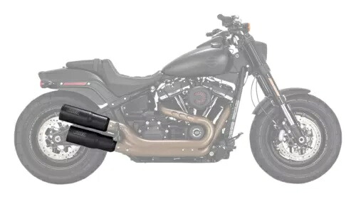 Vance & Hines 高出力ブラック スリップオン排気マフラー (46547) Vance & Hines Hi-Output Black Slip-On Exhaust Mufflers (46547) 【並行輸入品】