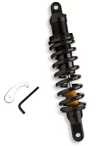 Progressive 465 シリーズ リア バイク ショック 純正より 1 インチ低い (465-1164B) Progressive 465 Series Rear Motorcycle Shock 1\
