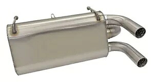 Bassani ステンレススチール パフォーマンス オフロード UTV スリップオン マフラー (6R9017) Bassani Stainless Steel Performance Off-Road UTV Slip-On Muffler (6R9017) 【並行輸入品】｜カスタムパーツ WORLD倉庫