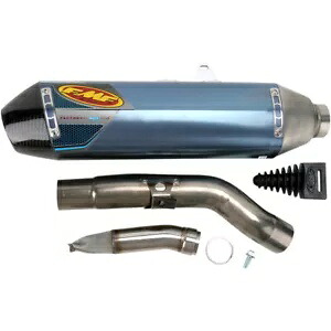 FMF ファクトリー 4.1 RCT マフラー アルマイトチタン/カーボン (043365) FMF Factory 4.1 RCT Muffler Anodized Titanium/Carbon (043365) 【並行輸入品】|カスタムパーツ WORLD倉庫