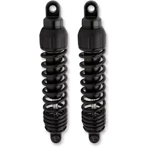 Progressive 444 シリーズ オートバイ ヘビーデューティ ブラック 13 インチ リア ショック (444-4242B) Progressive 444 Series Motorcycle Heavy Duty Black 13\