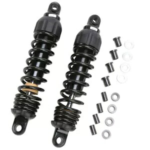 Progressive 444 シリーズ オートバイ ヘビーデューティ ブラック 11.5 インチ リア ショック (444-4011B) Progressive 444 Series Motorcycle Heavy Duty Black 11.5" Rear Shocks (444-4011B) 【並行輸入品】|カスタムパーツ WORLD倉庫