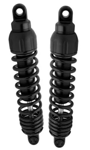 Progressive 444 シリーズ オートバイ ヘビーデューティ ブラック 13.5 インチ リア ショック (444-4244B) Progressive 444 Series Motorcycle Heavy Duty Black 13.5\