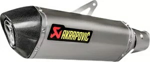 アクラポビッチ チタン スラッシュカット スリップオン マフラー (S-K4SO7-HRT) Akrapovic Titanium Slash-Cut Slip-On Muffler (S-K4SO7-HRT) 【並行輸入品】