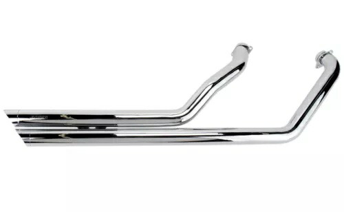 コブラ ストリートロッド スラッシュダウン クローム エキゾースト 酸素センサー栓付き (3918) Cobra Streetrod Slash-Down Chrome Exhaust w/Oxygen Sensor Bungs (3918) 【並行輸入品】 108,350円