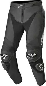 アルパインスターズ トラック V2 メンズ レザー パンツ ブラック Alpinestars Track V2 Mens Leather Pants Black 【並行輸入品】｜カスタムパーツ WORLD倉庫