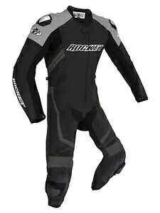 ジョー ロケット スピードマスター 7.0 メンズ 1ピース レザー オートバイ スーツ ブラック/グレー Joe Rocket Speedmaster 7.0 Mens 1-pc Leather Motorcycle Suit Black/Gray 【並行輸入品】