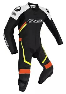 Joe Rocket Speedmaster 7.0 メンズ 1ピース レザー オートバイ スーツ ブラック/ハイビズ Joe Rocket Speedmaster 7.0 Mens 1-pc Leather Motorcycle Suit Black/Hi-Vis 【並行輸入品】