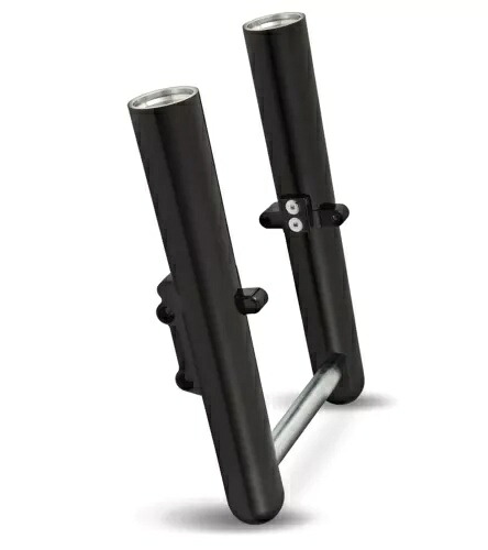 アレンネス スムースブラック「ホットレッグ」フォークレッグ (06-551) Arlen Ness Smooth Black \