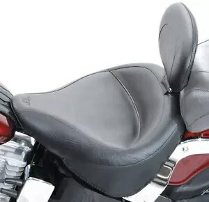 マスタング ワイド ヴィンテージ ソロシート 運転席バックレスト付き (79742) Mustang Wide Vintage Solo Seat w/Driver Backrest (79742) 【並行輸入品】