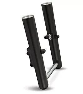アレンネス スムースブラック「ホットレッグ」フォークレッグ (06-555) Arlen Ness Smooth Black \