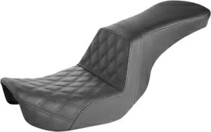 Saddlemen ステップアップ ラティス ステッチ ブラック シート 1996-2017 ハーレー FXD (806-04-192) Saddlemen Step-Up Lattice Stitch Black Seat 1996-2017 Harley FXD (806-04-192) 【並行輸入品】