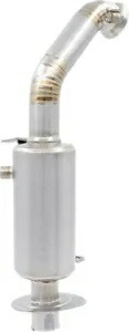 バイクマン パウダーライト ステンレススリップオンマフラー (02-332-R) Bikeman Powder Lite Stainless Steel Slip-On Muffler (02-332-R) 【並行輸入品】