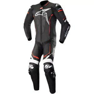 Alpinestars GP Plus メンズ ワンピース レザー スーツ ブラック/レッド 54 ユーロ Alpinestars GP Plus Mens 1-Piece Leather Suit Black/Red 54 EUR 【並行輸入品】｜カスタムパーツ WORLD倉庫