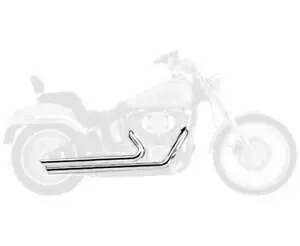 コブラ スピードスター スラッシュダウン クローム エキゾースト システム (6851) Cobra Speedster Slash-Down Chrome Exhaust System (6851) 【並行輸入品】