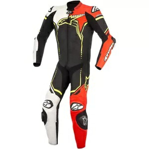 Alpinestars GP Plus メンズ ワンピース レザー スーツ レッド/ホワイト/ブラック/イエロー 54 EUR Alpinestars GP Plus Mens 1-Piece Leather Suit Red/White/Black/Yellow 54 EUR 【並行輸入品】｜カスタムパーツ WORLD倉庫