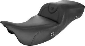 Saddlemen ヒーテッド ロードソファ エクステンデッド リーチ シート (背もたれなし) (808-07B-188HCT) Saddlemen Heated Roadsofa Extended Reach Seat w/o Backrest (808-07B-188HCT) 【並行輸入品】