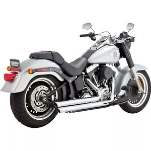 Vance & Hines Big Shots スタッガード クローム エキゾースト システム (17959) Vance & Hines Big Shots Staggered Chrome Exhaust System (17959) 【並行輸入品】