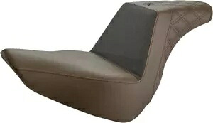 Saddlemen Unknown Industries プロ パフォーマンス ブラウン グリッパー シート (UN18-27-173BR) Saddlemen Unknown Industries Pro Performance Brown Gripper Seat (UN18-27-173BR) 【並行輸入品】
