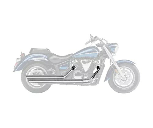 コブラ スピードスター スラッシュダウン クローム エキゾースト システム (2815) Cobra Speedster Slash-Down Chrome Exhaust System (2815) 【並行輸入品】｜カスタムパーツ WORLD倉庫