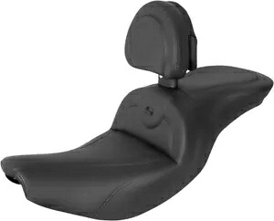 Saddlemen RoadSofa ブラックシート 運転席背もたれ付き (I14-07-187BR) Saddlemen RoadSofa Black Seat w/Driver Backrest (I14-07-187BR) 【並行輸入品】|カスタムパーツ WORLD倉庫