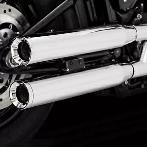 Vance & Hines エリミネーター 300 クローム スリップオン マフラー (16316) Vance & Hines Eliminator 300 Chrome Slip-On Mufflers (16316) 【並行輸入品】|カスタムパーツ WORLD倉庫