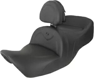 Saddlemen RoadSofa ブラック シート 運転席バックレスト付き 2001-2010 GL1800 (H01-07-187BR) Saddlemen RoadSofa Black Seat w/Driver Backrest 2001-2010 GL1800 (H01-07-187BR) 【並行輸入品】
