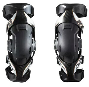 POD K8 2.0 カーボン MX オフロード ニー ブレース カーボン/シルバー POD K8 2.0 Carbon MX Offroad Knee Braces Carbon/Silver 【並行輸入品】