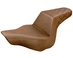 サドルメン ステップアップ LS ステッチ ブラウン シート '13-17 FXSB ブレイクアウト (813-27-173BR) Saddlemen Step-Up LS Stitch Brown Seat '13-17 FXSB Breakout (813-27-173BR) 【並行輸入品】
