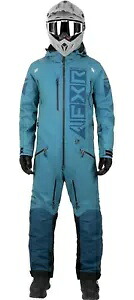 FXR ヘリウム断熱メンズ スノー モノスーツ スチール/ダーク グレー FXR Helium Insulated Mens Snow Monosuit Steel/Dark Gray 【並行輸入品】|カスタムパーツ WORLD倉庫